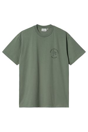 T-shirt Stamp in cotone verde CARHARTT WIP | I0336702B1